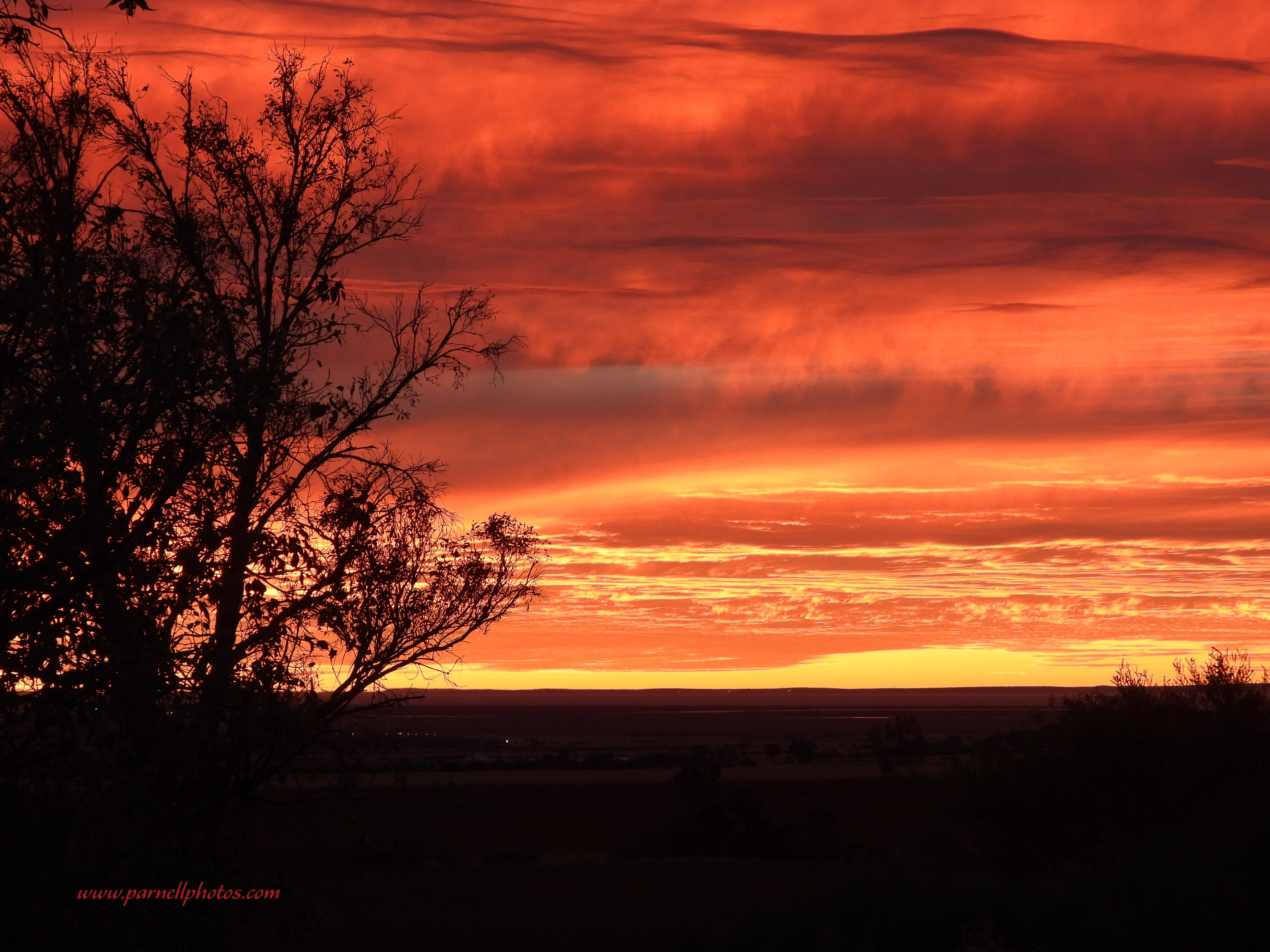 Fire Sky Sunset