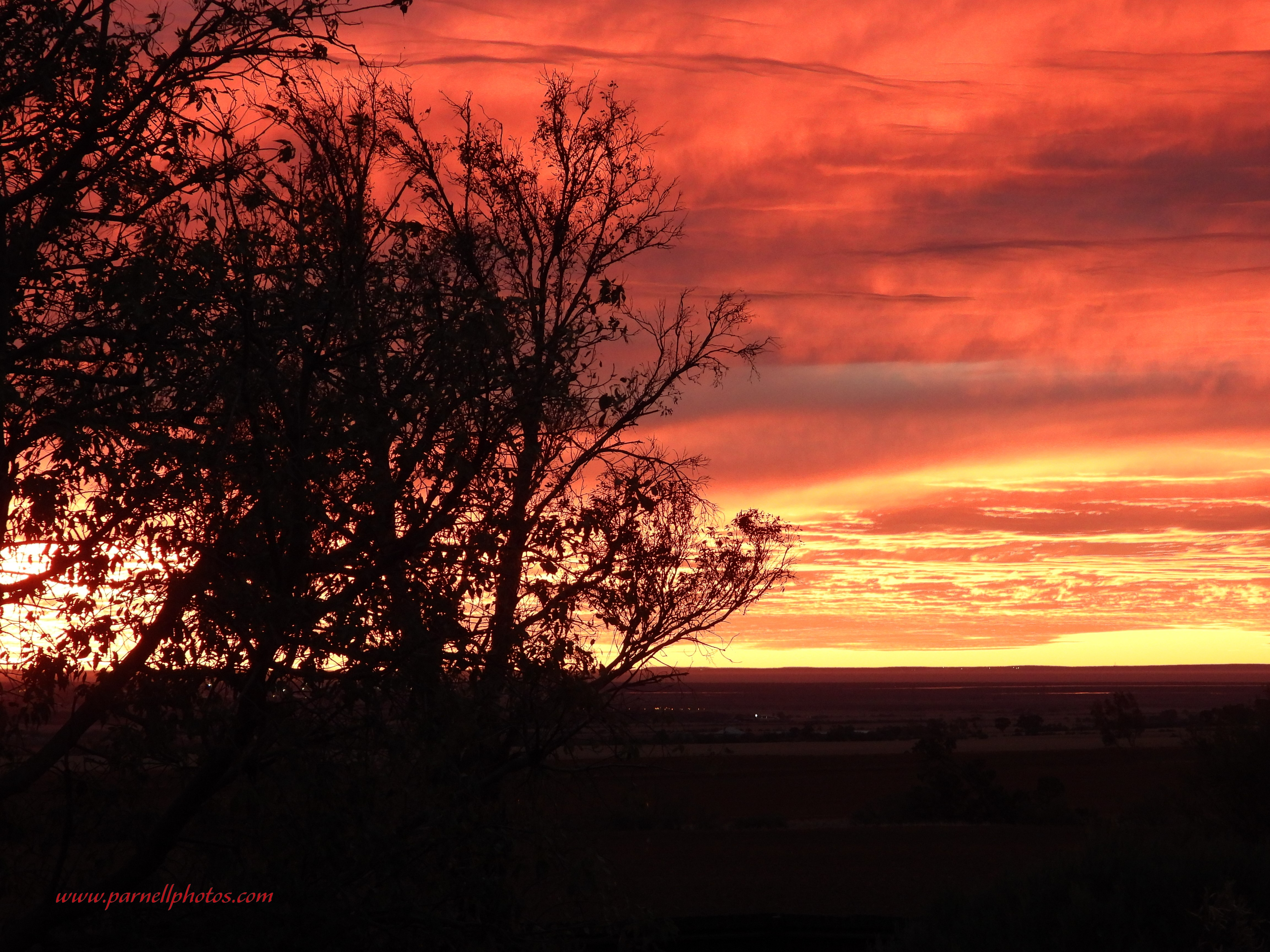 Red Australian Sunset