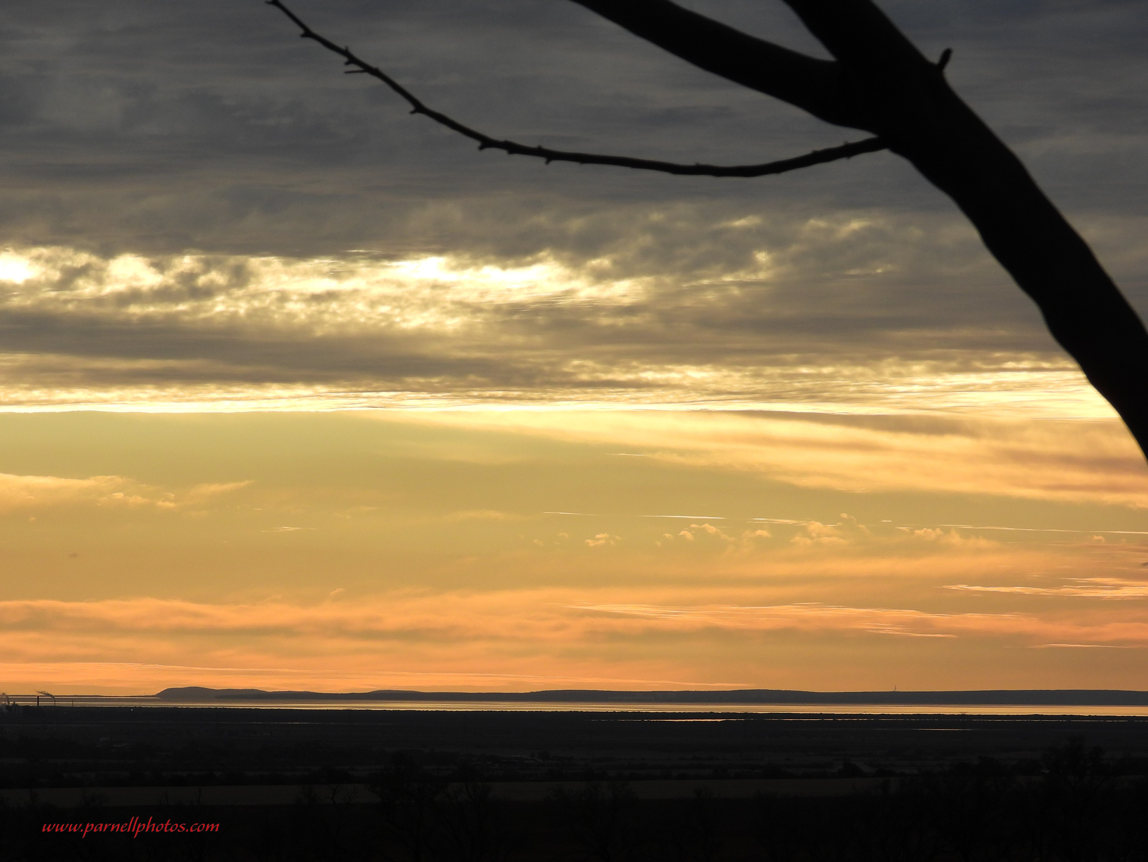 Sunset Over the Peninsula